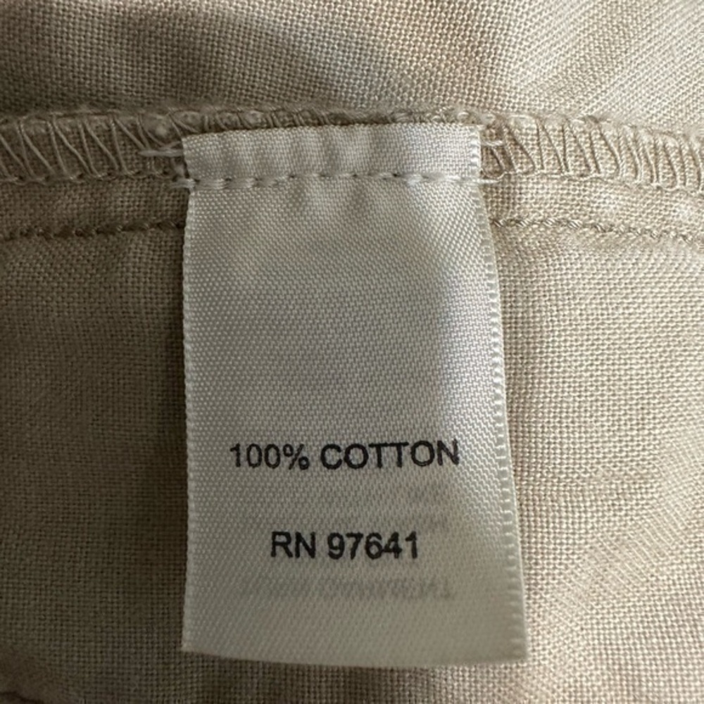 J. Jill Cotton Pants Khaki Stone Womens Size 2 casual bigger buttons‎ - Picture 7 of 14